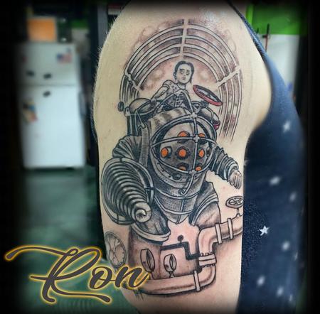 Tattoos - Bioshock piece  - 143856